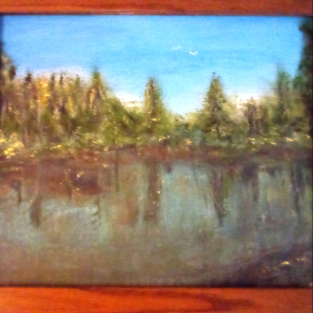 Acrylic painting done by me Drew sheehan